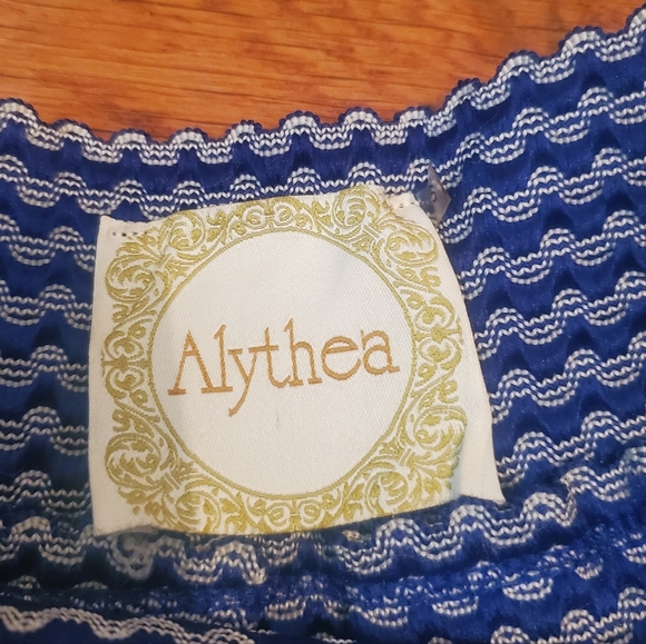 Alythea Navy and White Skirt - Picture 3 of 6